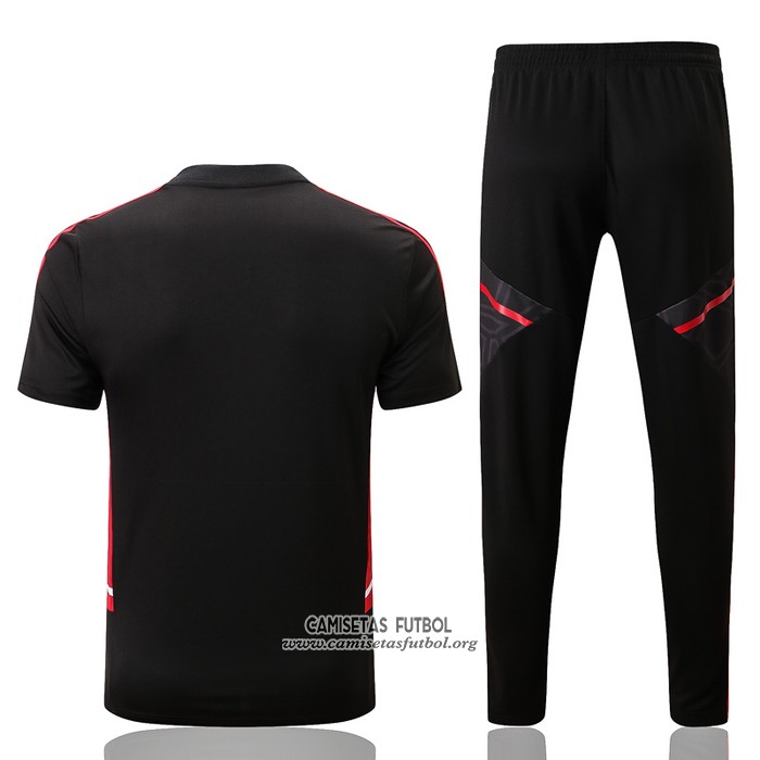 Chandal del Manchester United Manga Corta 2022/2023 Negro